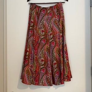 Zara midi skirt size M